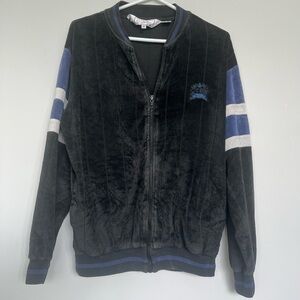 Vintage Christian Dior - 70's Velour Track Jacket